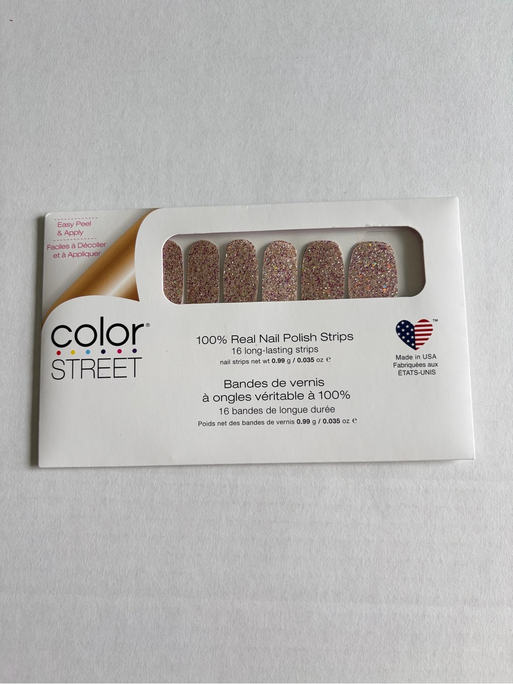 Color Street: Tokyo Lights | Rose Gold Glitter Sparkle Party Metallic Pink - Picture 3 of 16